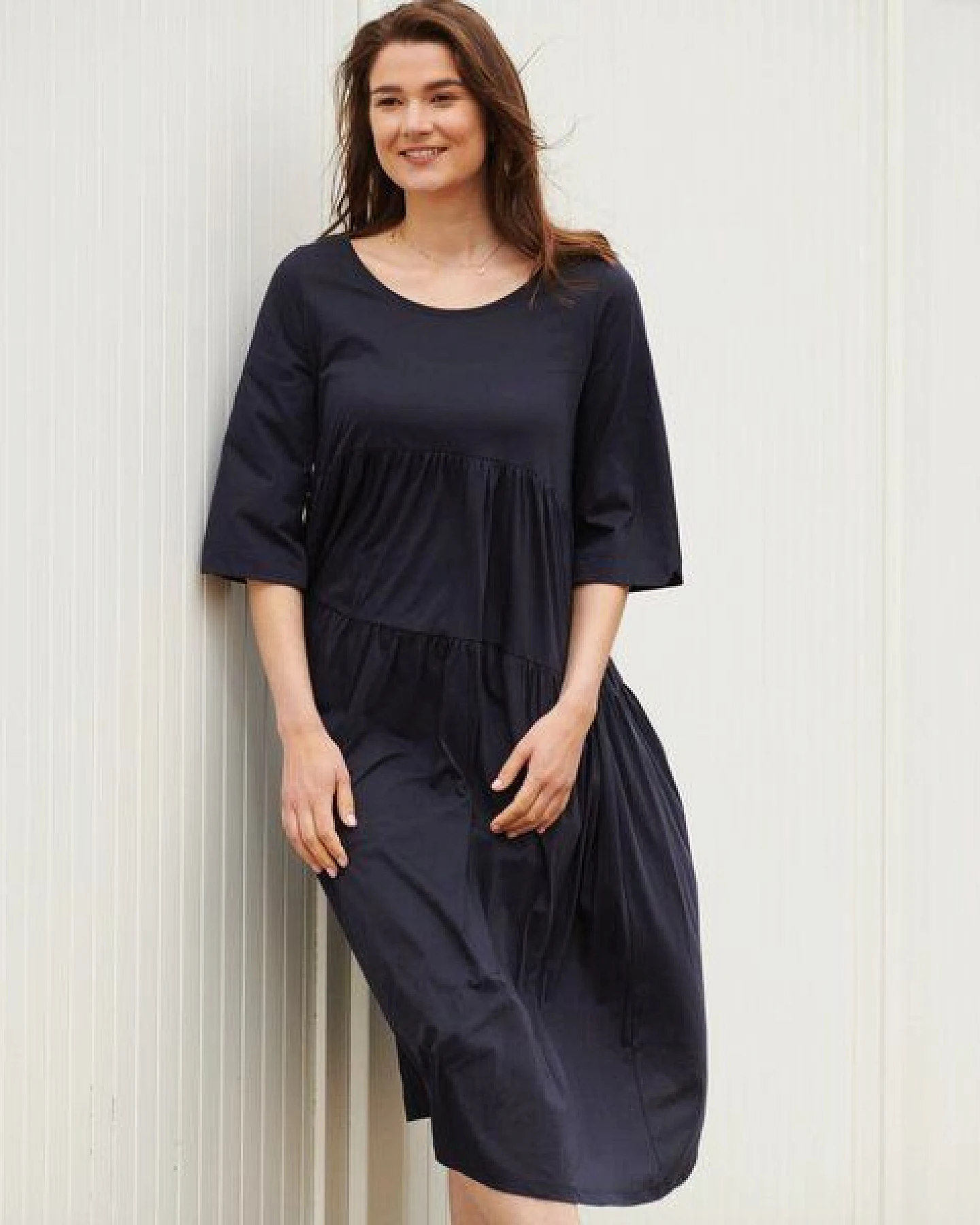 CON_STANT Kleid weit 100% Baumwolle (kbA) – Ansicht 2
