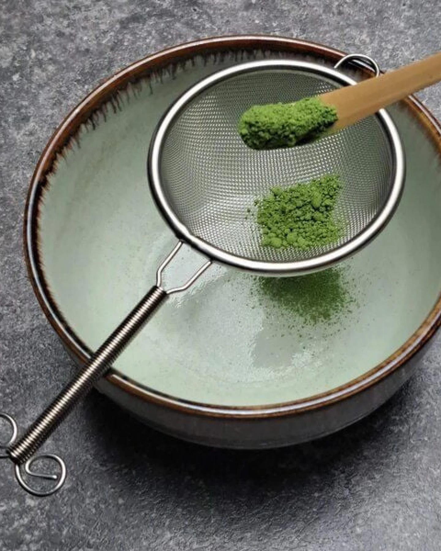 Matcha Passion Matcha Tee Sieb "Chakoshi" aus Edelstahl – Ansicht 3