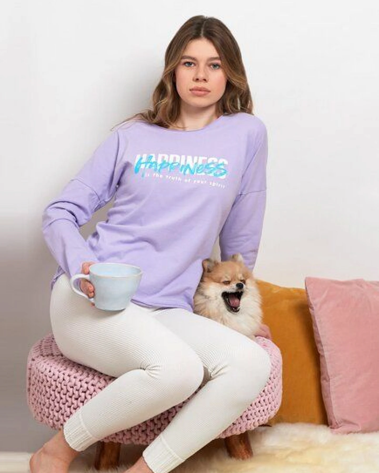 SPARKLES OF LIGHT Yoga Shirt – Ansicht 3