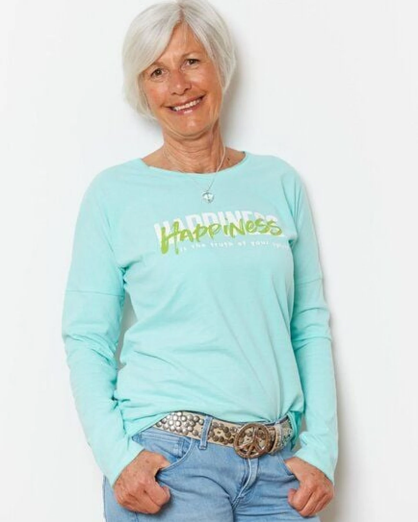 SPARKLES OF LIGHT Yoga Shirt – Ansicht 2
