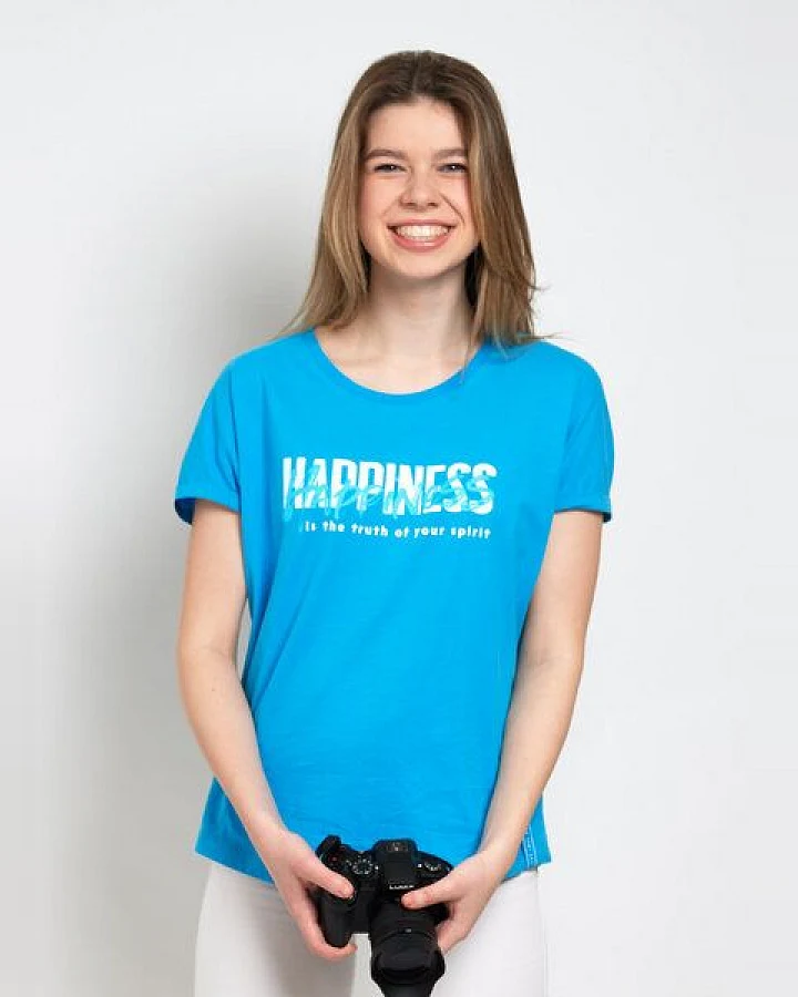 SPARKLES OF LIGHT Boxy Shirt