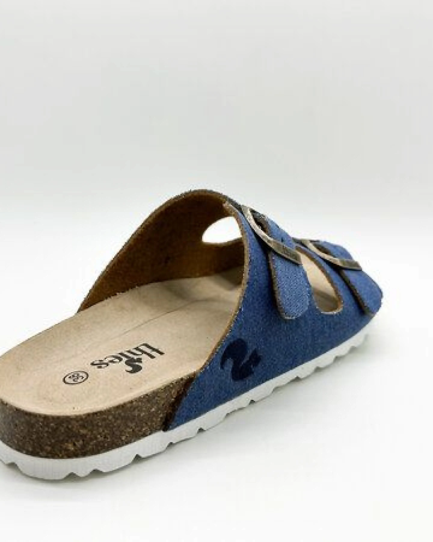 Veganer Rec Denim Sandale "thies ® PET" aus recyceltem PES – Ansicht 4