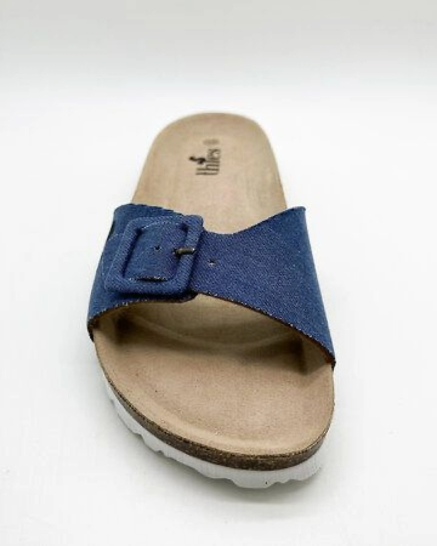 Veganer Rec Denim Strap Sandale "thies ® PET" aus recyceltem PES – Ansicht 3