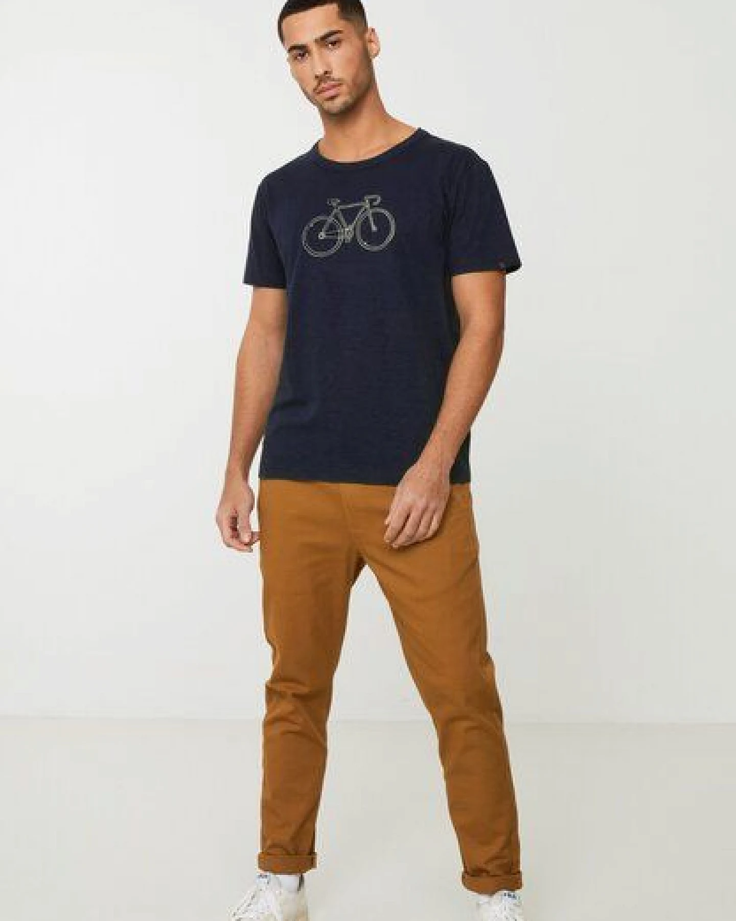 Herren T-Shirt aus weicher Baumwolle (Bio) – Ansicht 2