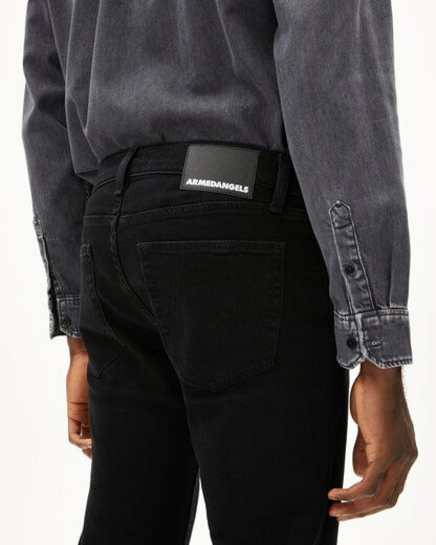 ARMEDANGELS IAAN Herren Slim Jeans recycelter Baumwoll Mix Comfort Stretch – Ansicht 3