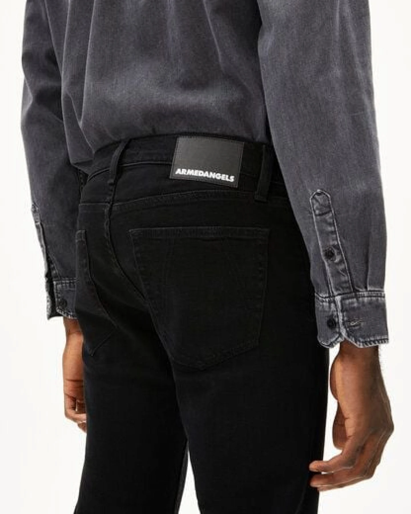 ARMEDANGELS IAAN Herren Slim Jeans recycelter Baumwoll Mix Comfort Stretch – Ansicht 3