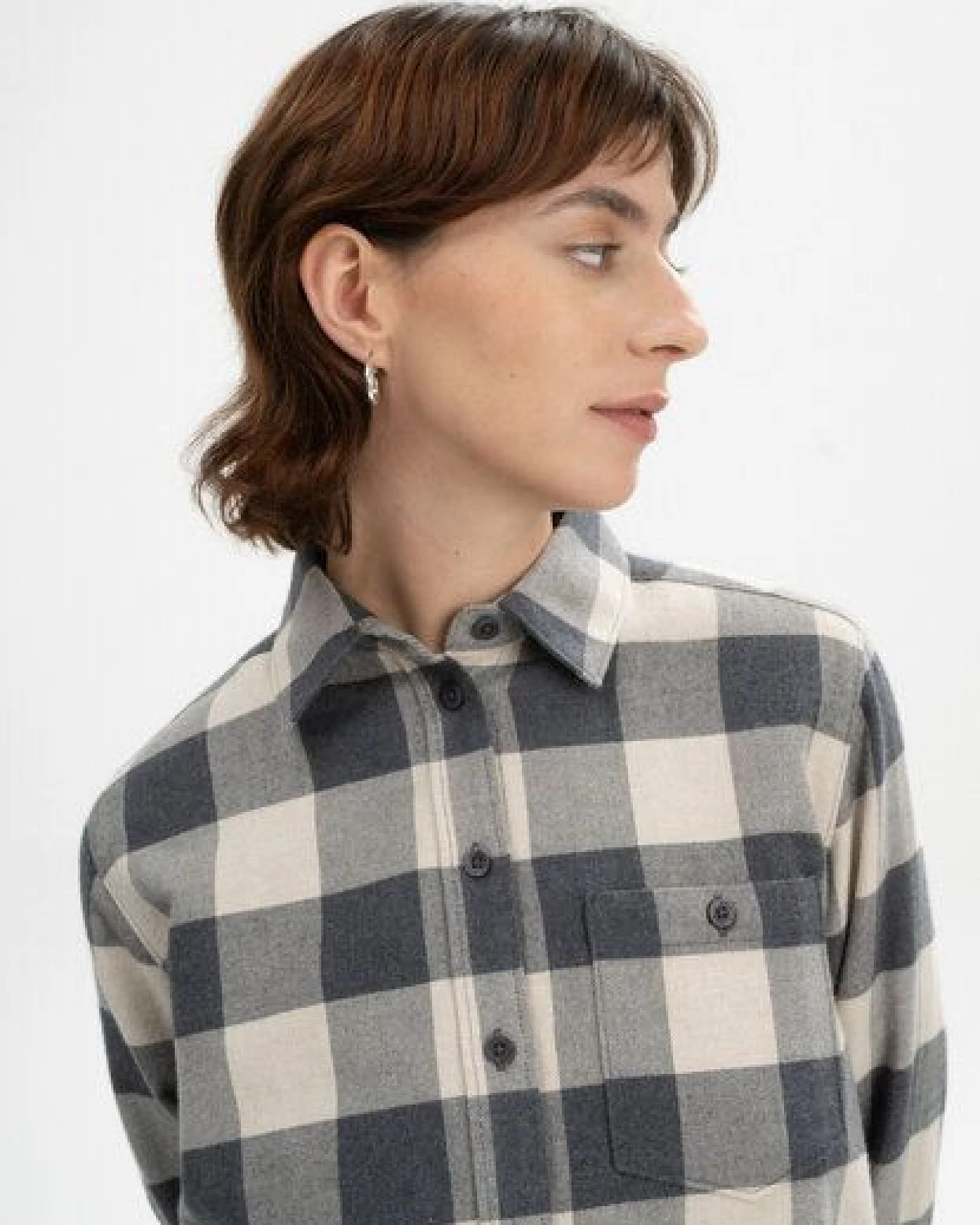MELA Flanell Shirt AKHELA – Ansicht 4