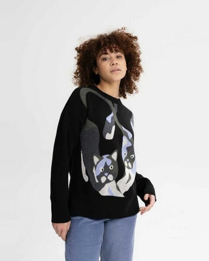 Jacquard Strickpullover FAIZA