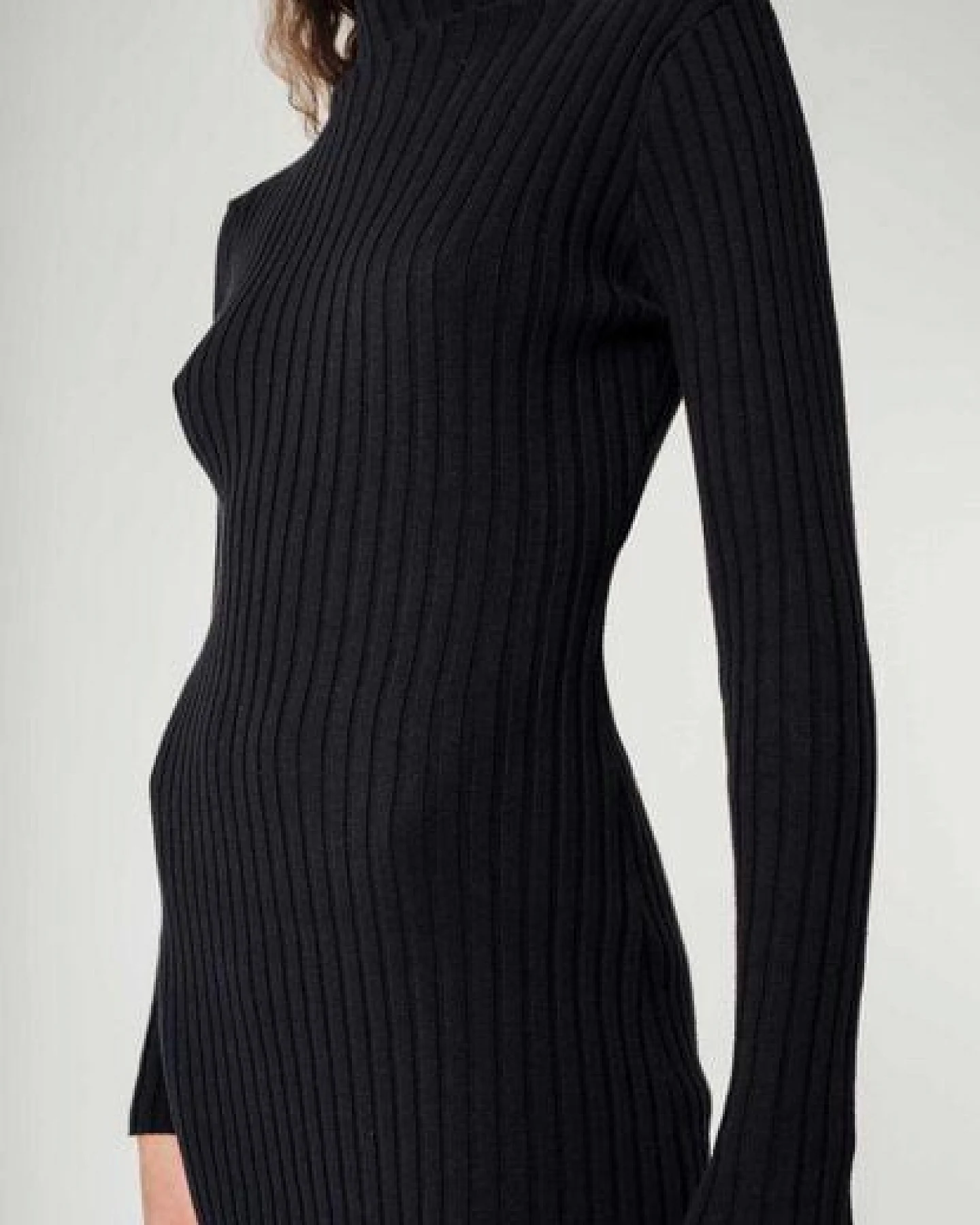Rippstrickkleid SHIVANI – Ansicht 4