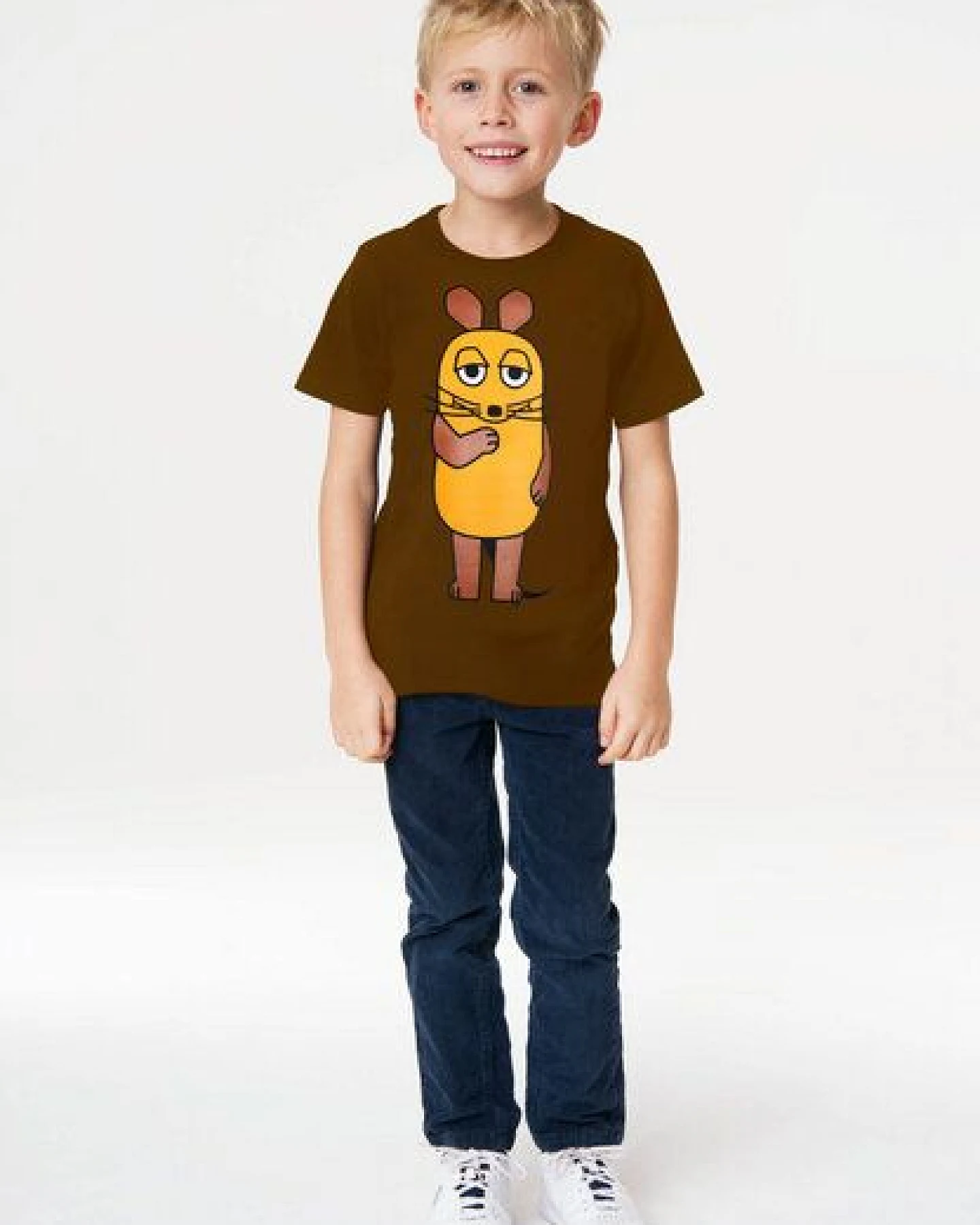 LOGOSH!RT LOGOSHIRT - Die Sendung mit der Maus - Die Maus - Kinder - Bio T-Shirt – Ansicht 3