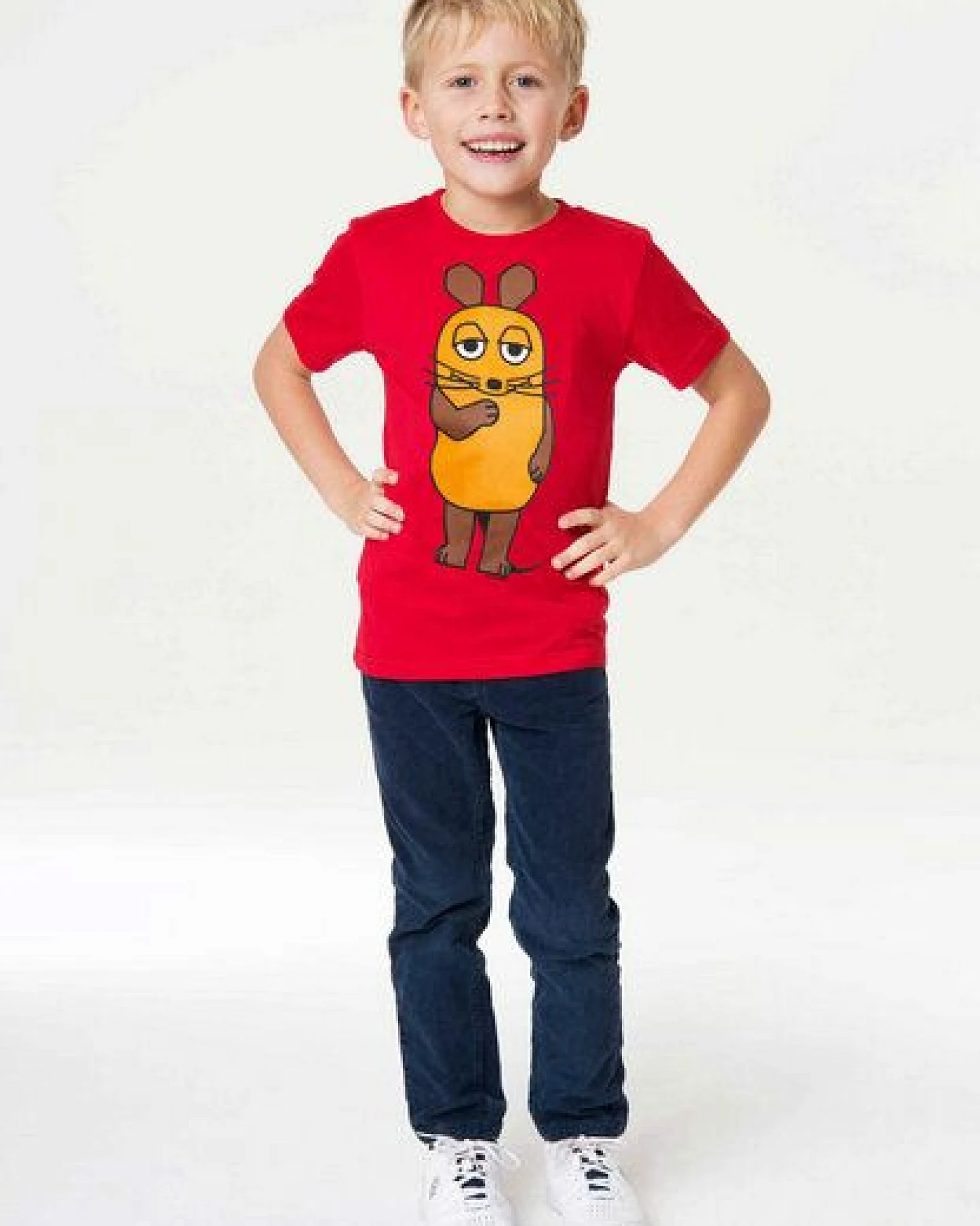 LOGOSH!RT LOGOSHIRT - Die Sendung mit der Maus - Die Maus - Kinder - Bio T-Shirt – Ansicht 3