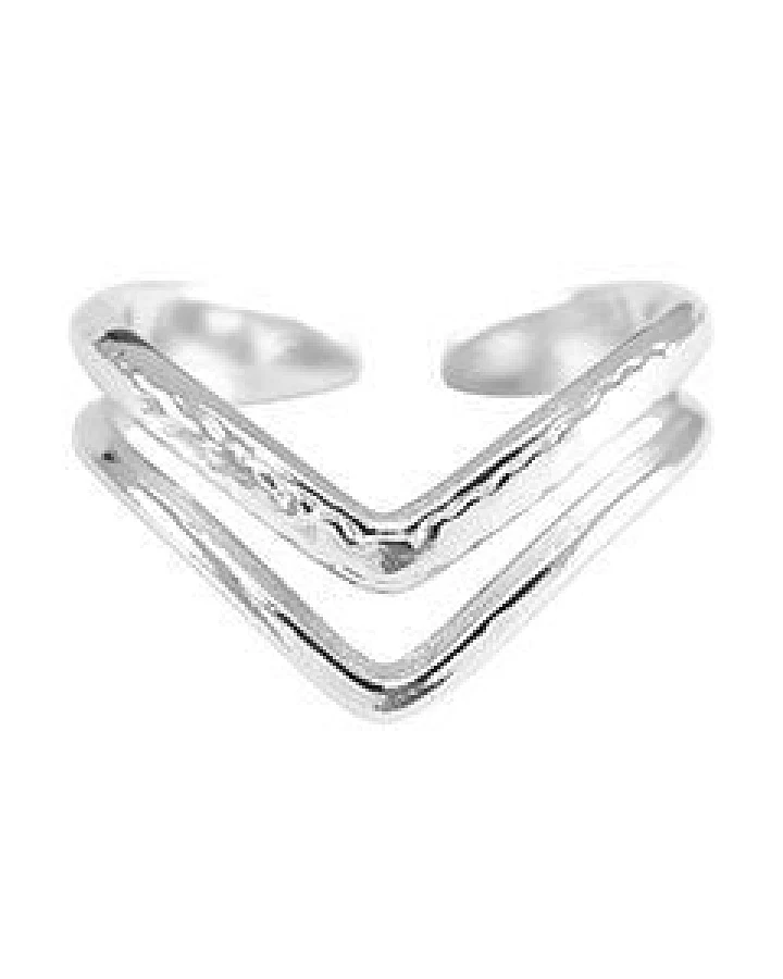 Größenverstellbarer BOHO Ring ca. Ø 17 - 19mm von Elektropulli
