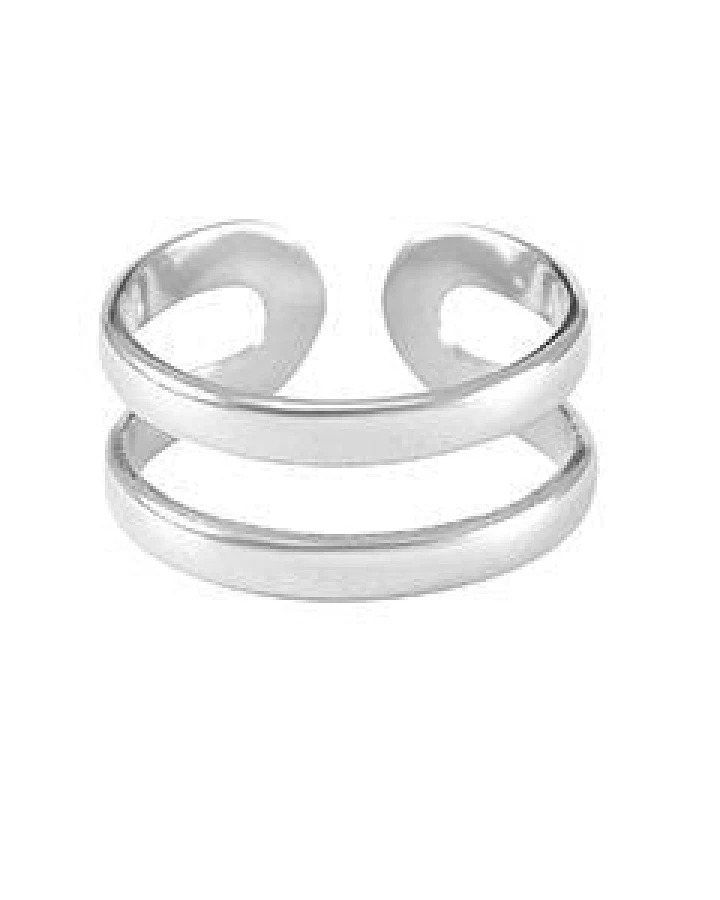Größenverstellbarer BOHO Ring ca. Ø 17 - 19mm von Elektropulli