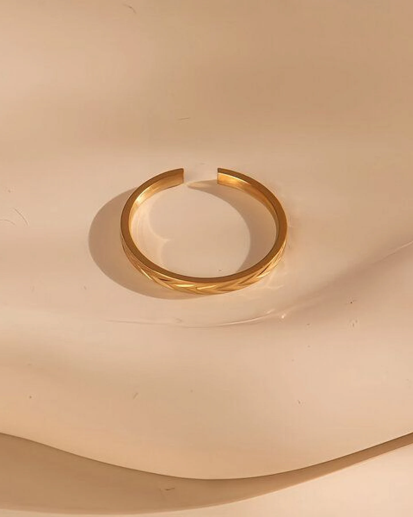 Größenverstellbarer BOHO Ring ca. Ø 17 - 19mm von Elektropulli – Ansicht 3
