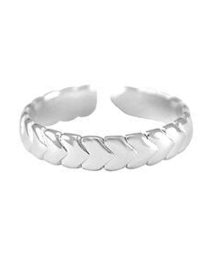 Größenverstellbarer BOHO Ring ca. Ø 17 - 19mm von Elektropulli