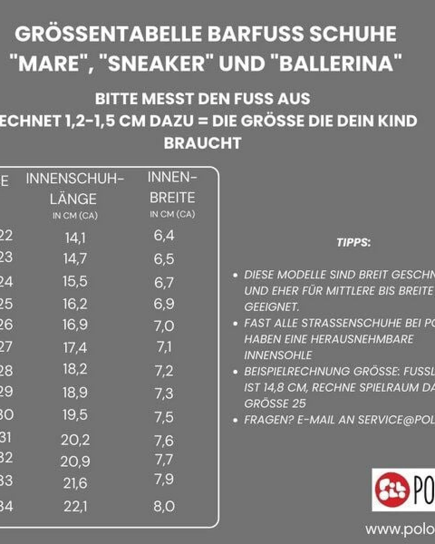 Pololo Barfußballerina aus pflanzlich gegerbtem Leder, unisex – Ansicht 4