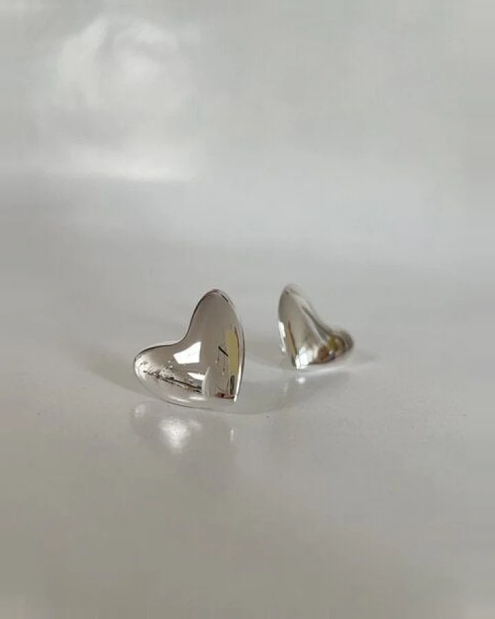 noemvri fashion label Herz Ohrstecker