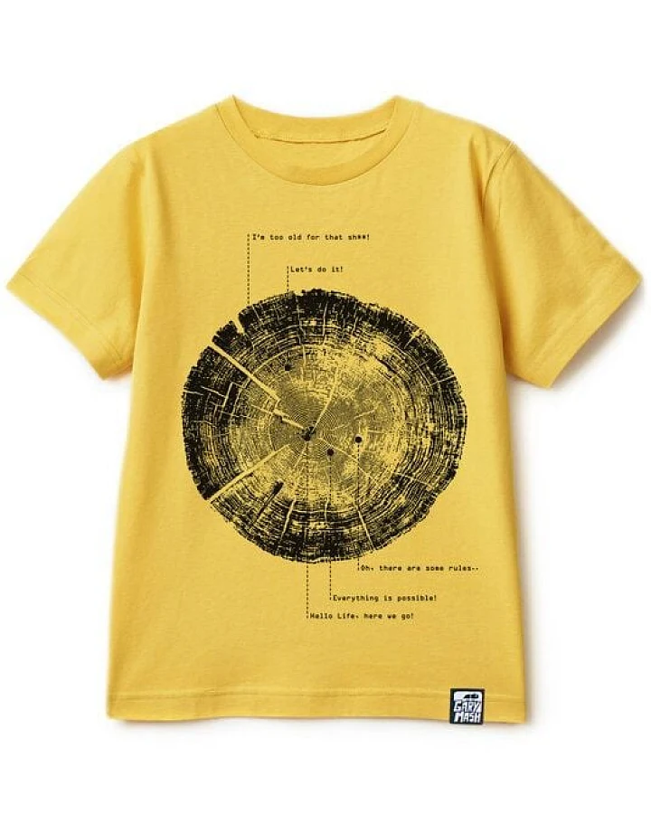 GARY MASH Kinder T-Shirt Liferings aus Bio-Baumwolle
