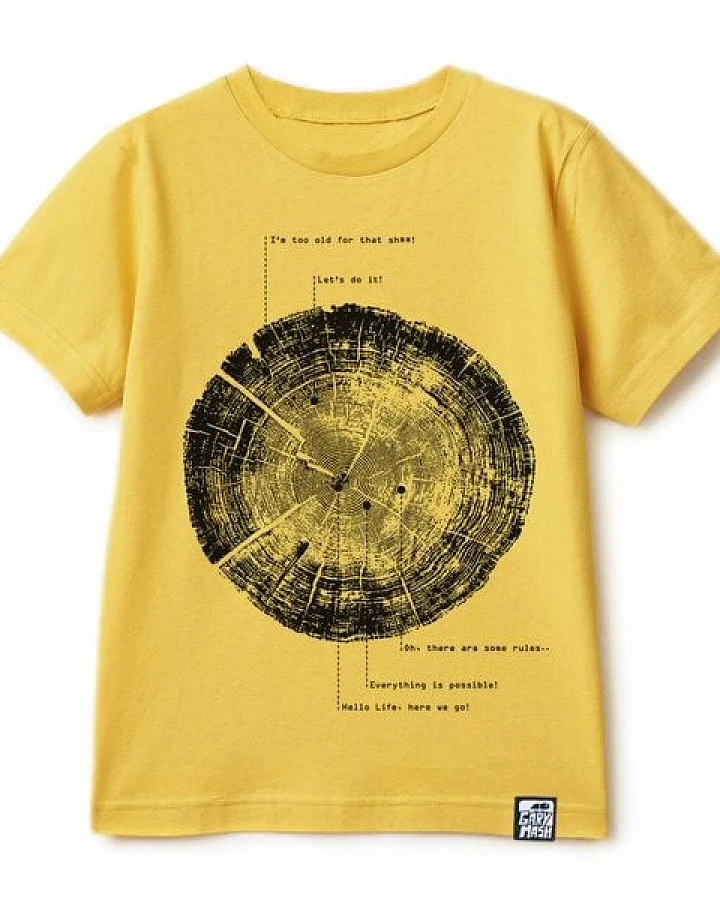 GARY MASH Kinder T-Shirt Liferings aus Bio-Baumwolle