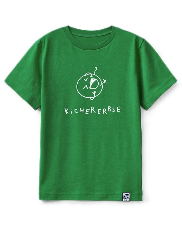 GARY MASH Kinder T-Shirt Kichererbse aus Bio-Baumwolle
