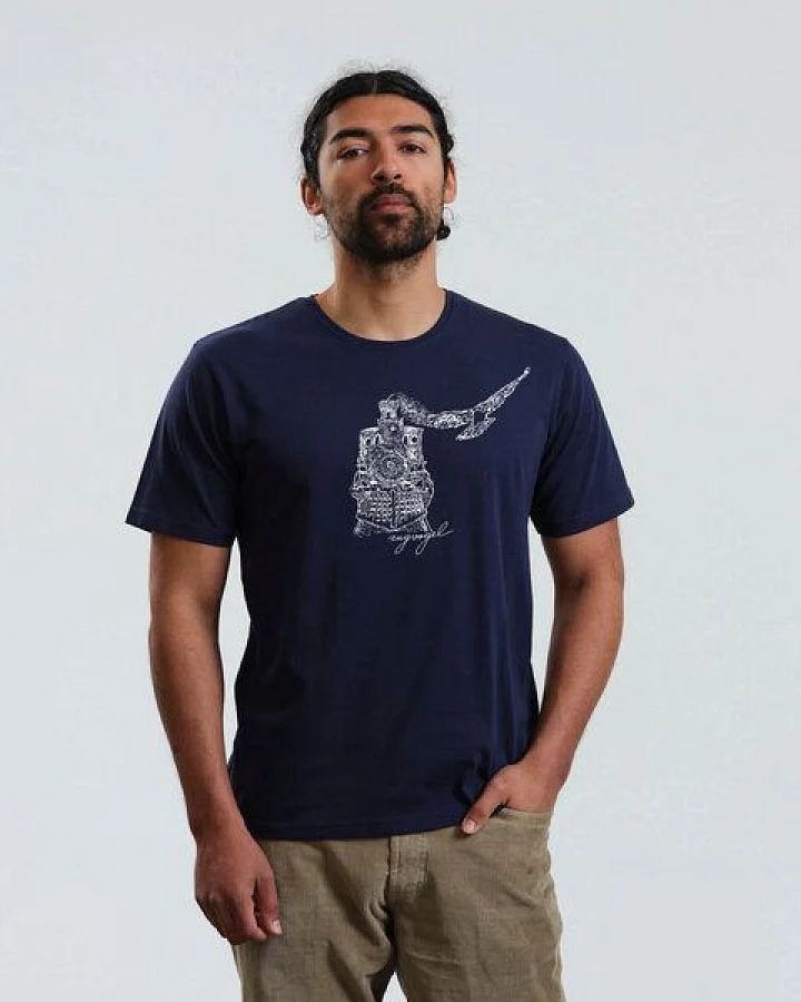 GARY MASH T-Shirt Zugvogel aus Biobaumwolle