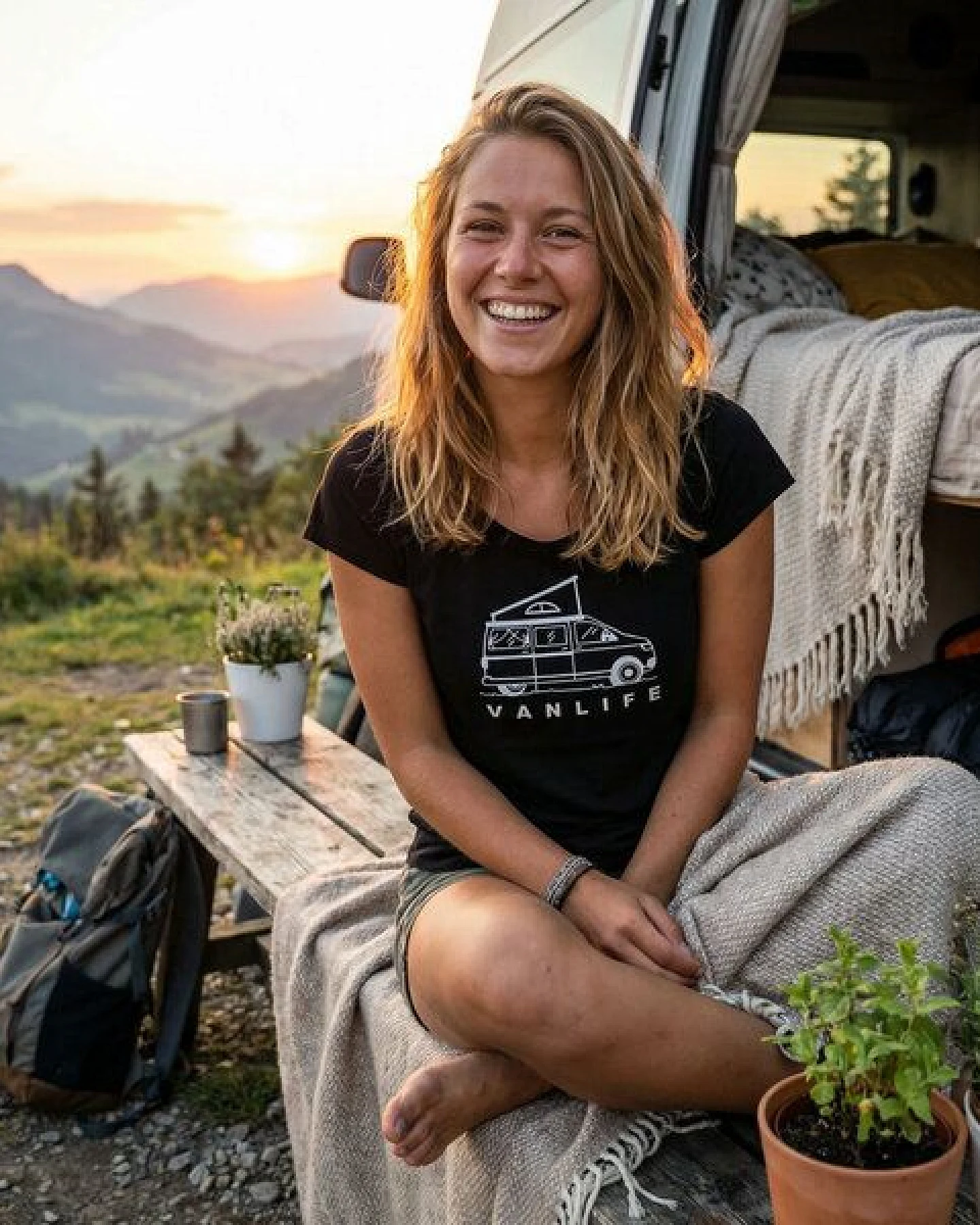 GARY MASH Shirt Asheville Vanlife aus Biobaumwolle – Ansicht 2