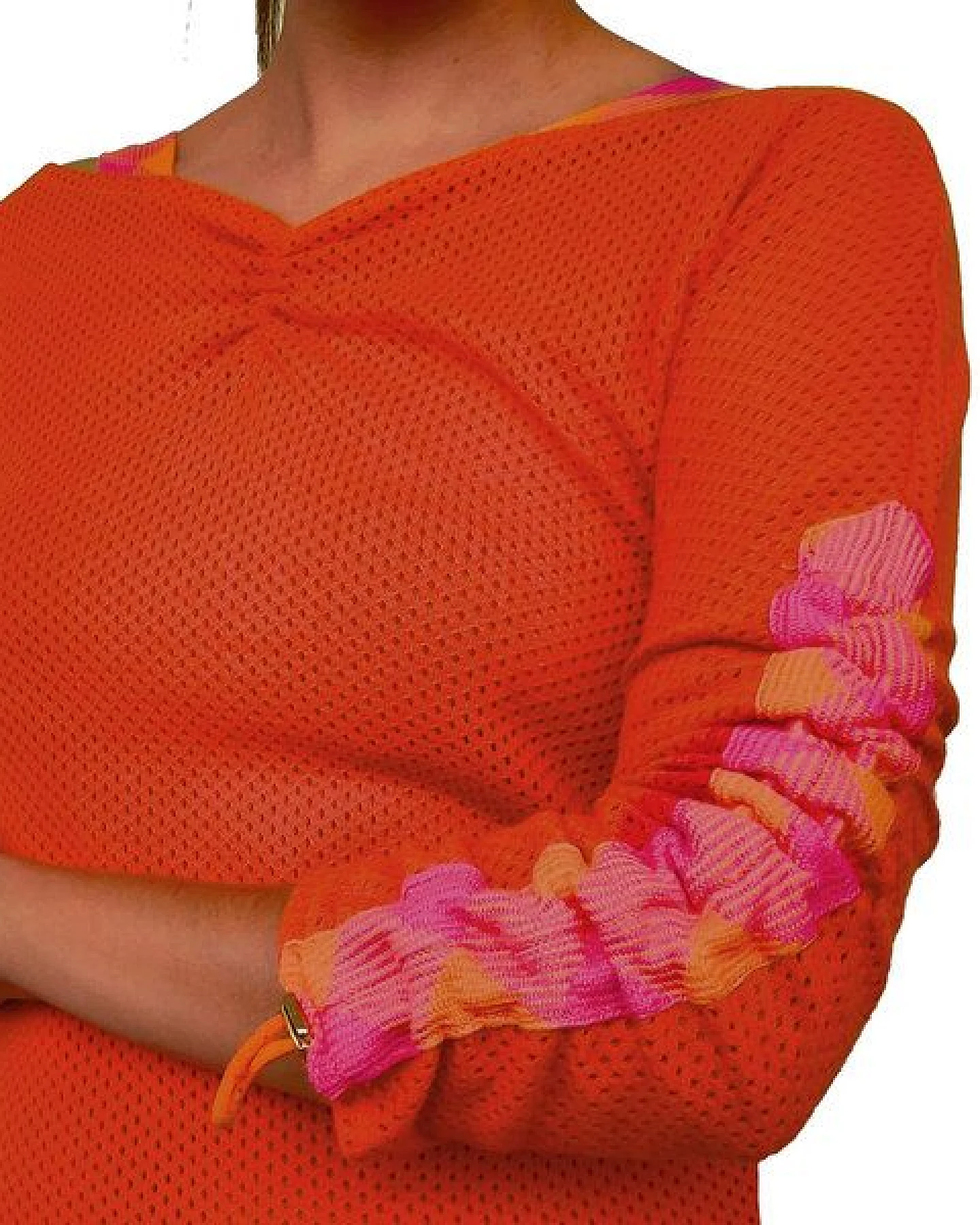 körber mode Shirt Bio Mesh gerafft – Ansicht 2