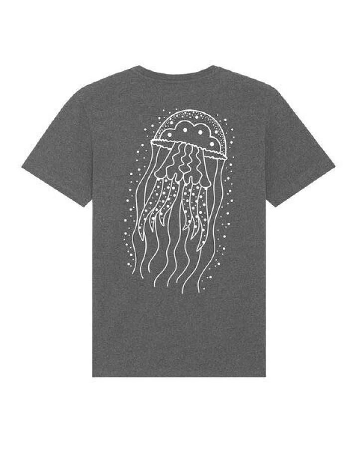 vis wear Qualle - Göttin im Ozean - Unisex T-Shirt - Recycled Bio Baumwolle