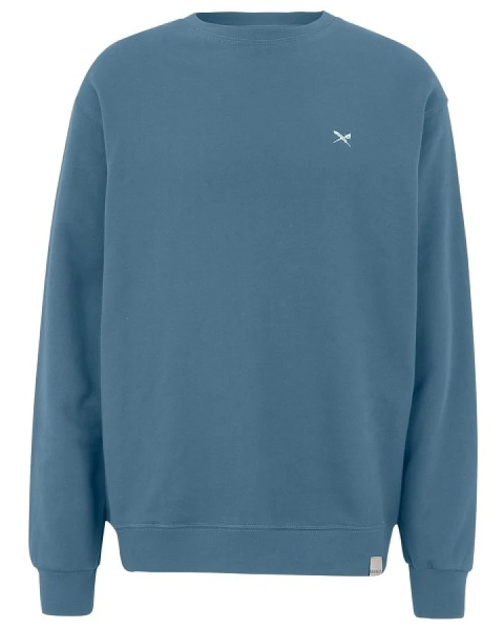 Iriedaily - Mini Flag 2 Crew - Pullover Gr M blau