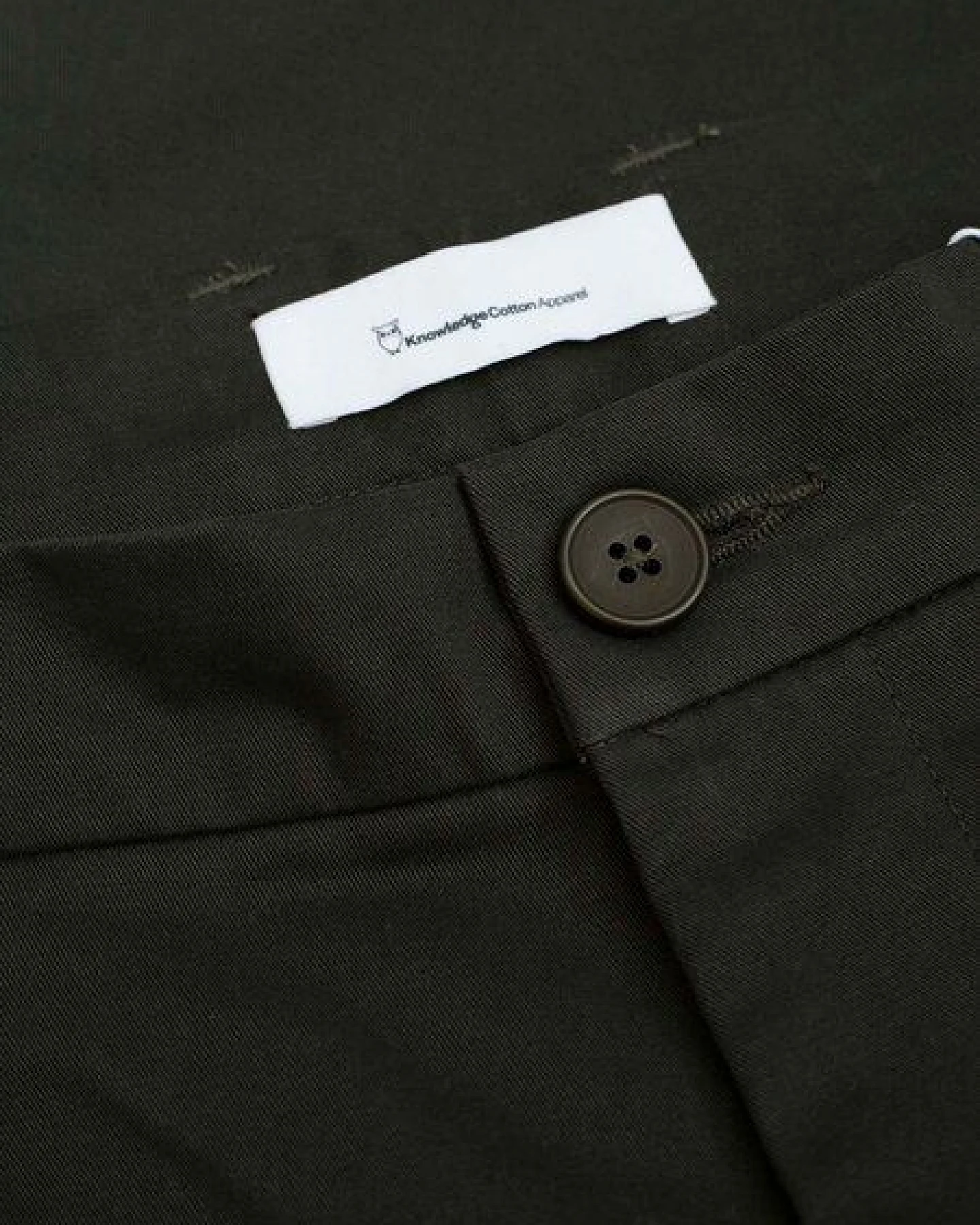 KnowledgeCotton Apparel Twill-Chinohose - CHUCK regular chino twill pants - aus Bio Baumwolle – Ansicht 4