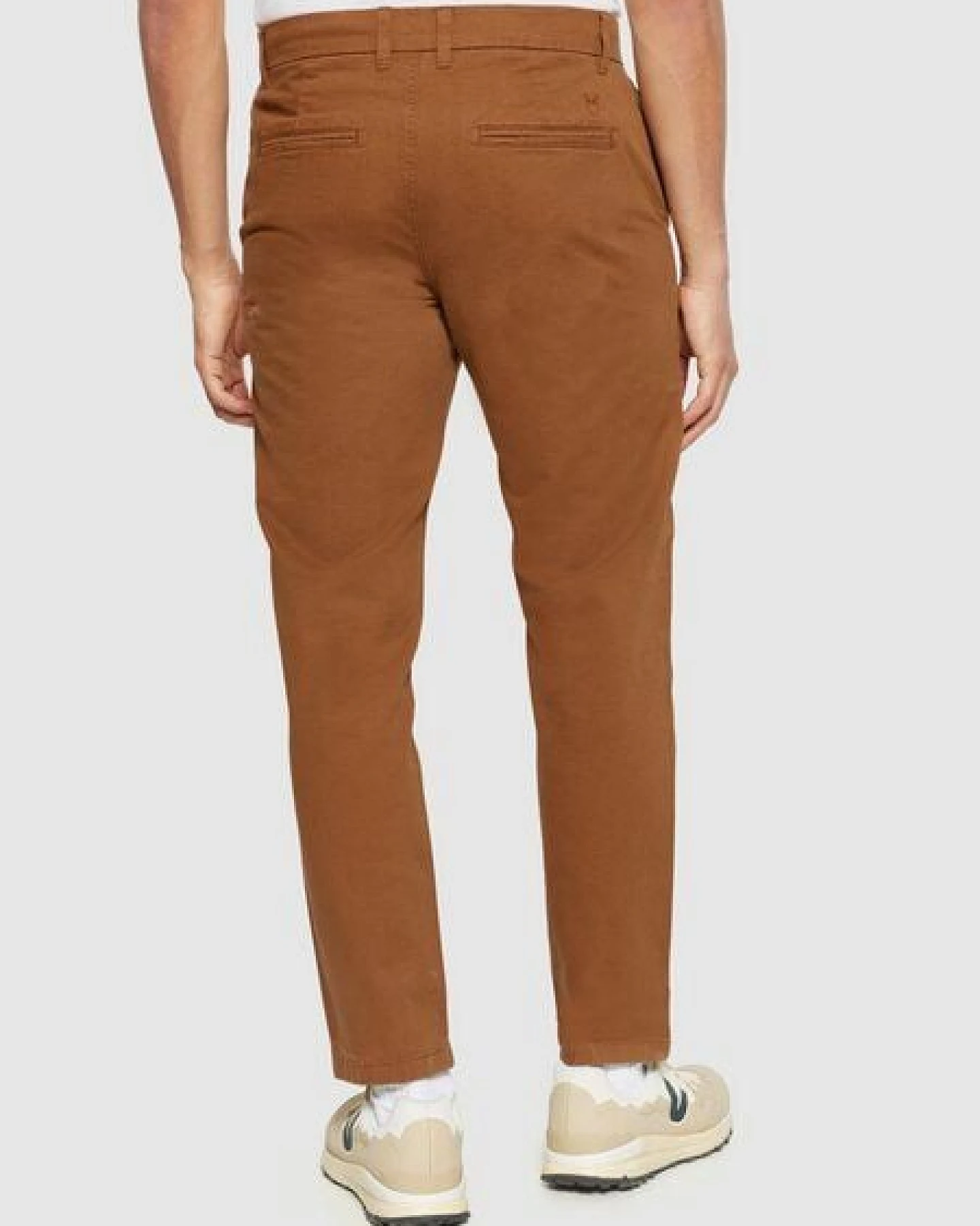 KnowledgeCotton Apparel Twill-Chinohose - CHUCK regular chino twill pants - aus Bio Baumwolle – Ansicht 2