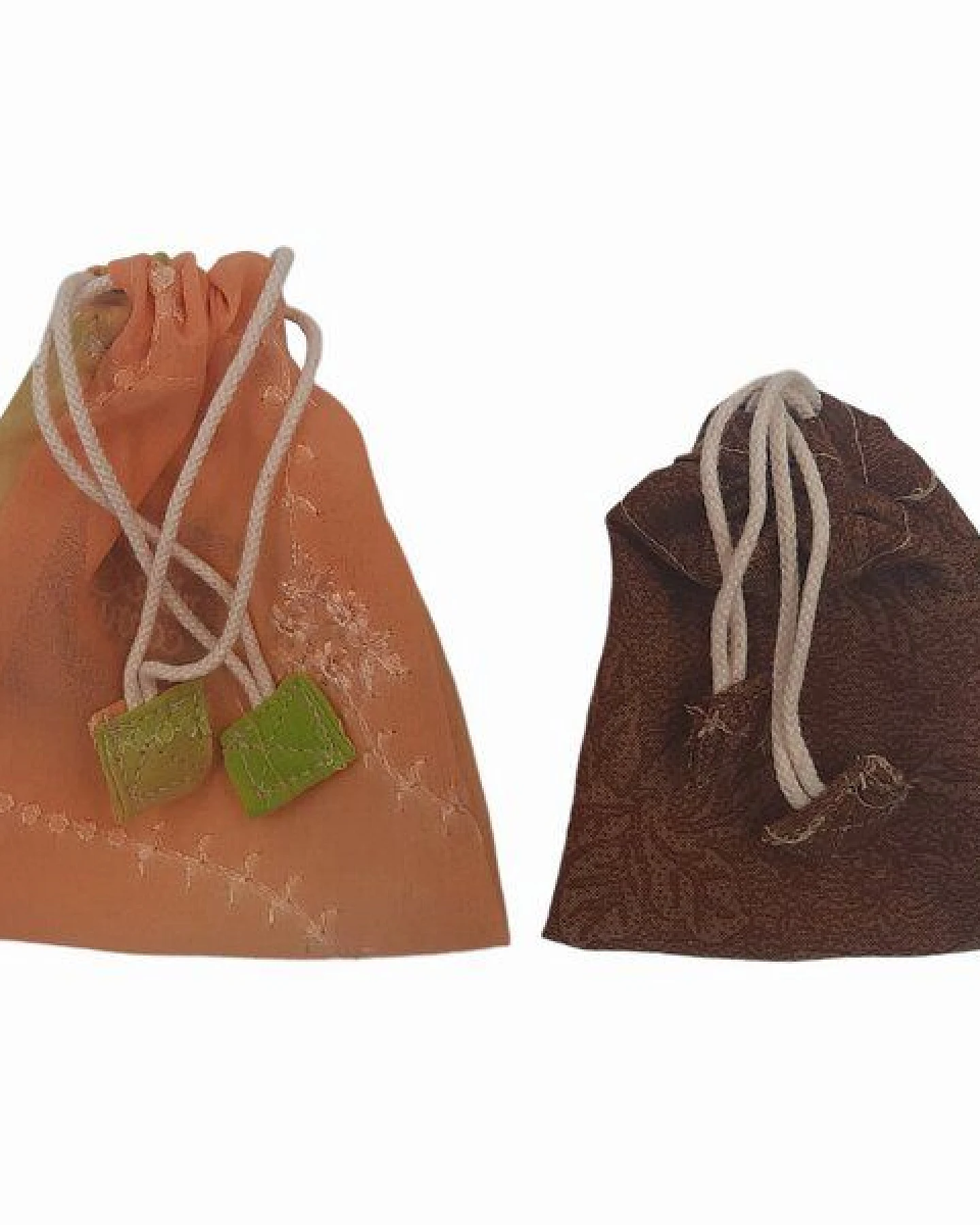 Rice&Carry FAIR ZONE Sari Geschenkbeutel 2er Set – Ansicht 2