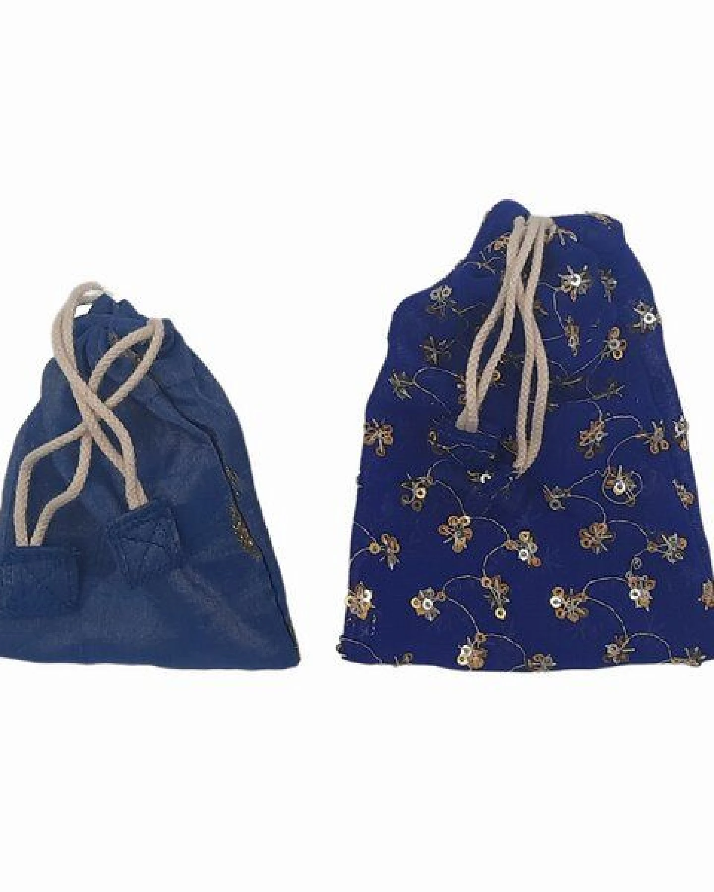 Rice&Carry FAIR ZONE Sari Geschenkbeutel 2er Set – Ansicht 3