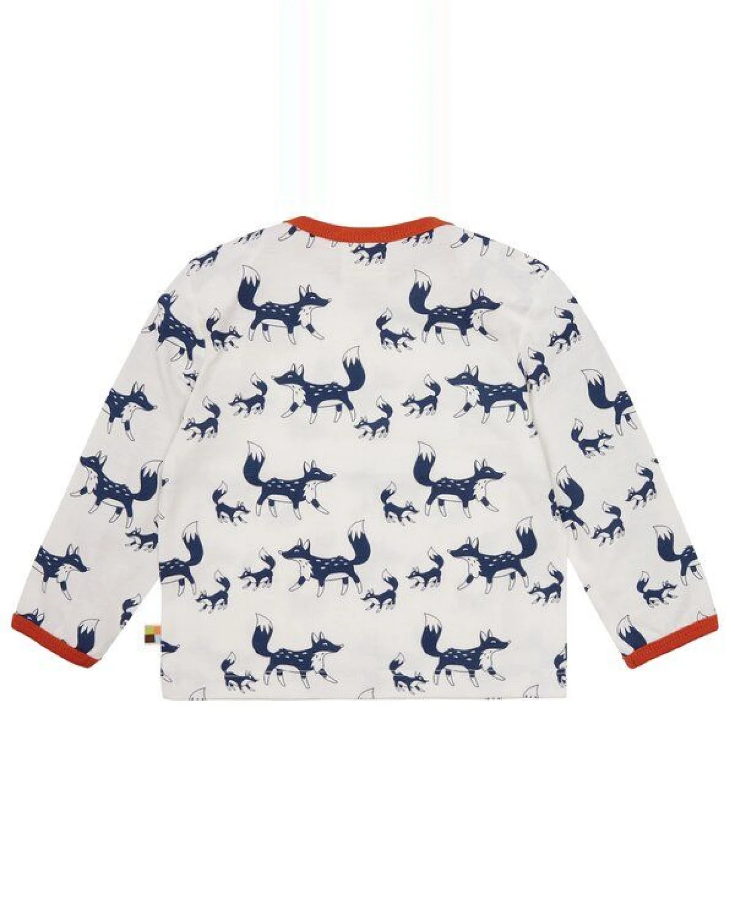 loud + proud Babys & Kinder Shirt Langarm Druck, GOTS-zertifiziert – Ansicht 2