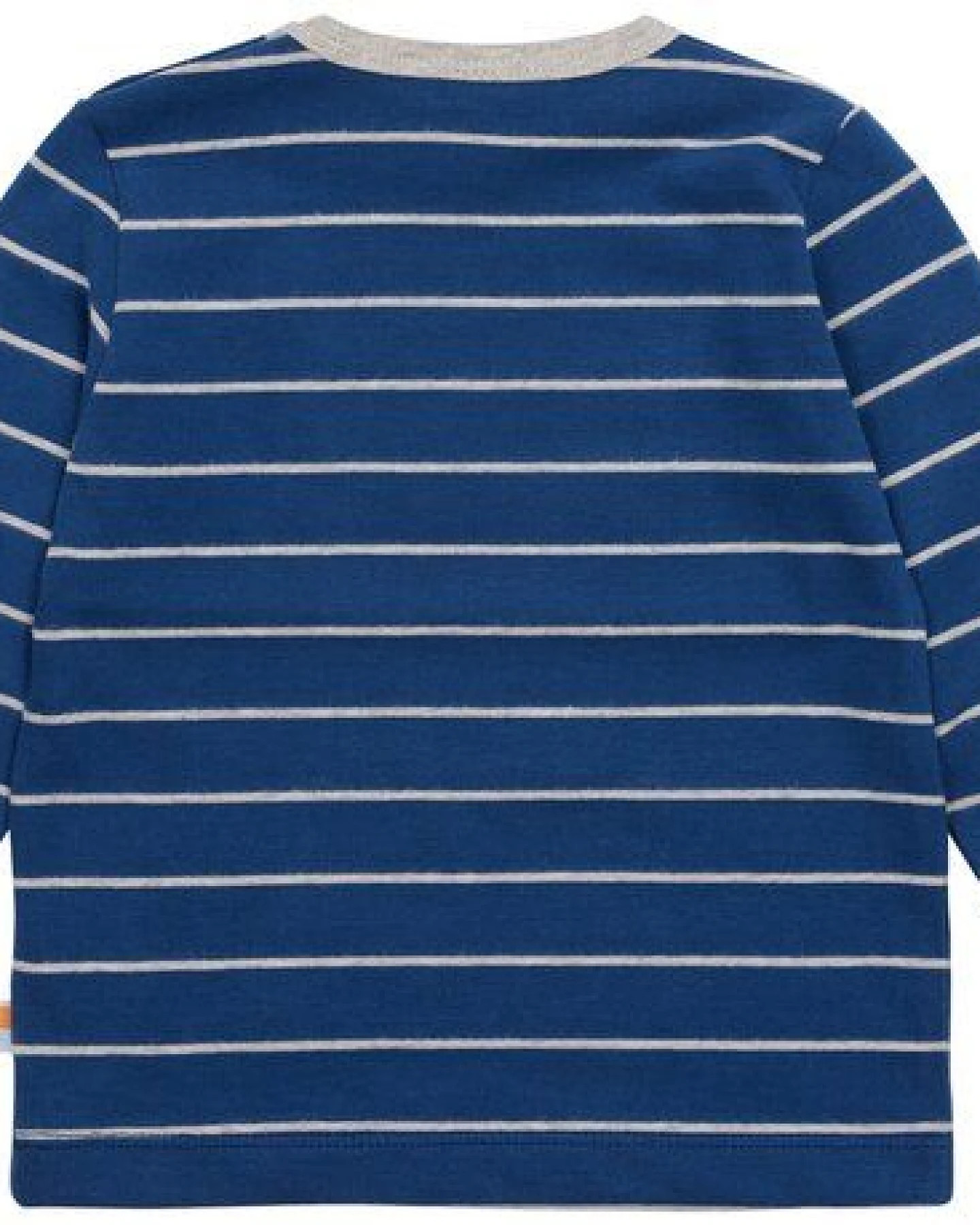 loud + proud Babys & Kinder Shirt Langarm Ringel, GOTS-zertifiziert – Ansicht 2