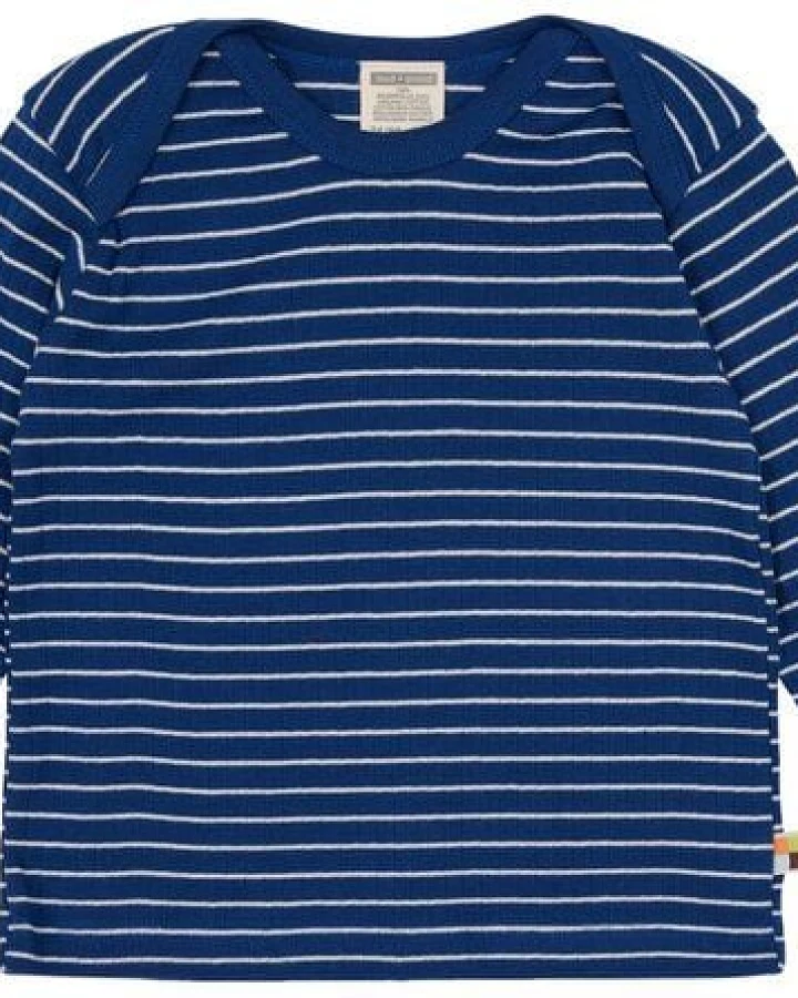 loud + proud Babys & Kinder Shirt Langarm Derby Rib, GOTS-zertifiziert