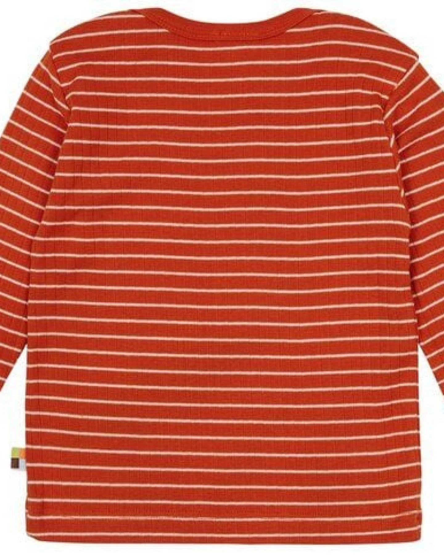 loud + proud Babys & Kinder Shirt Langarm Derby Rib, GOTS-zertifiziert – Ansicht 2
