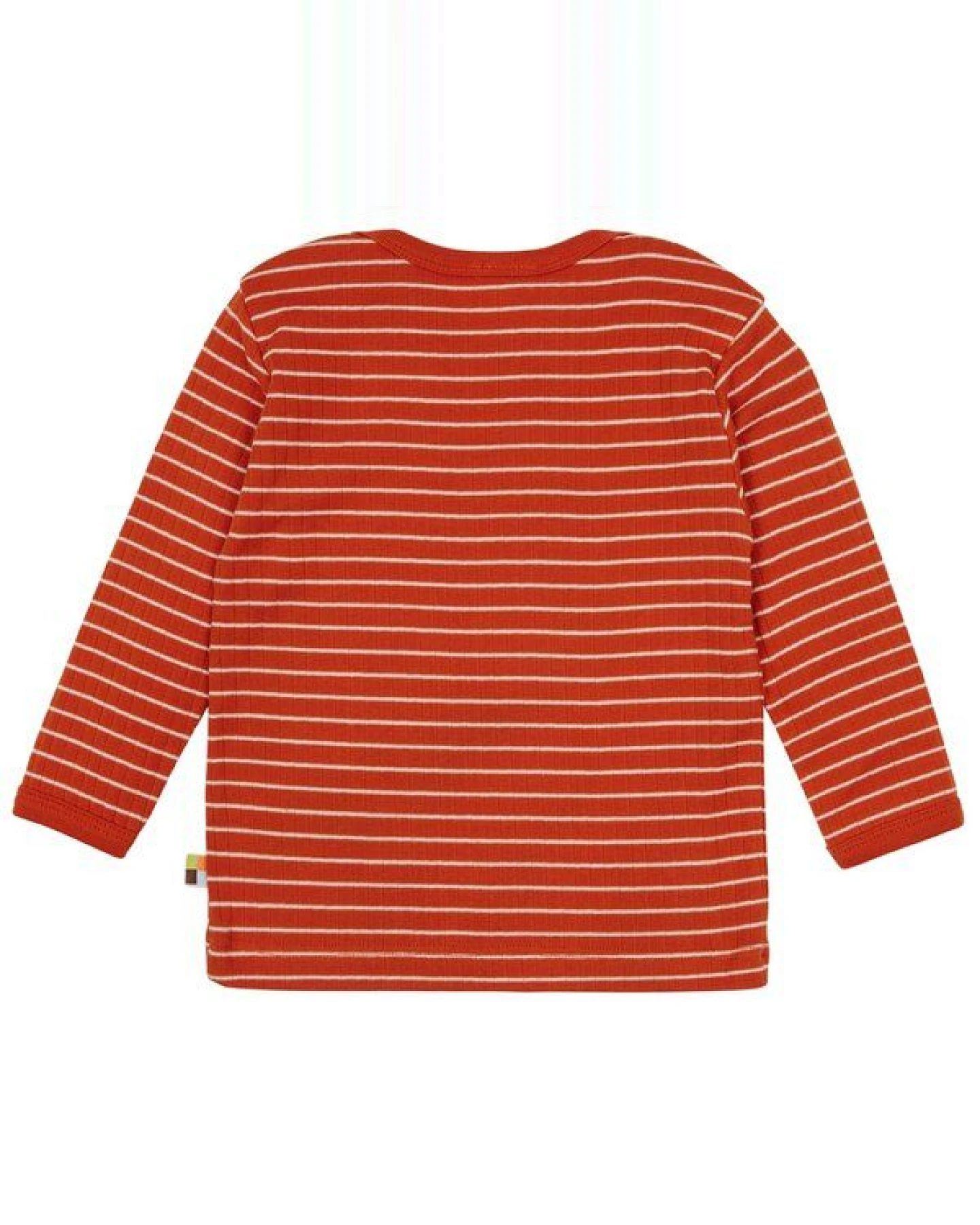 loud + proud Babys & Kinder Shirt Langarm Derby Rib, GOTS-zertifiziert – Ansicht 2