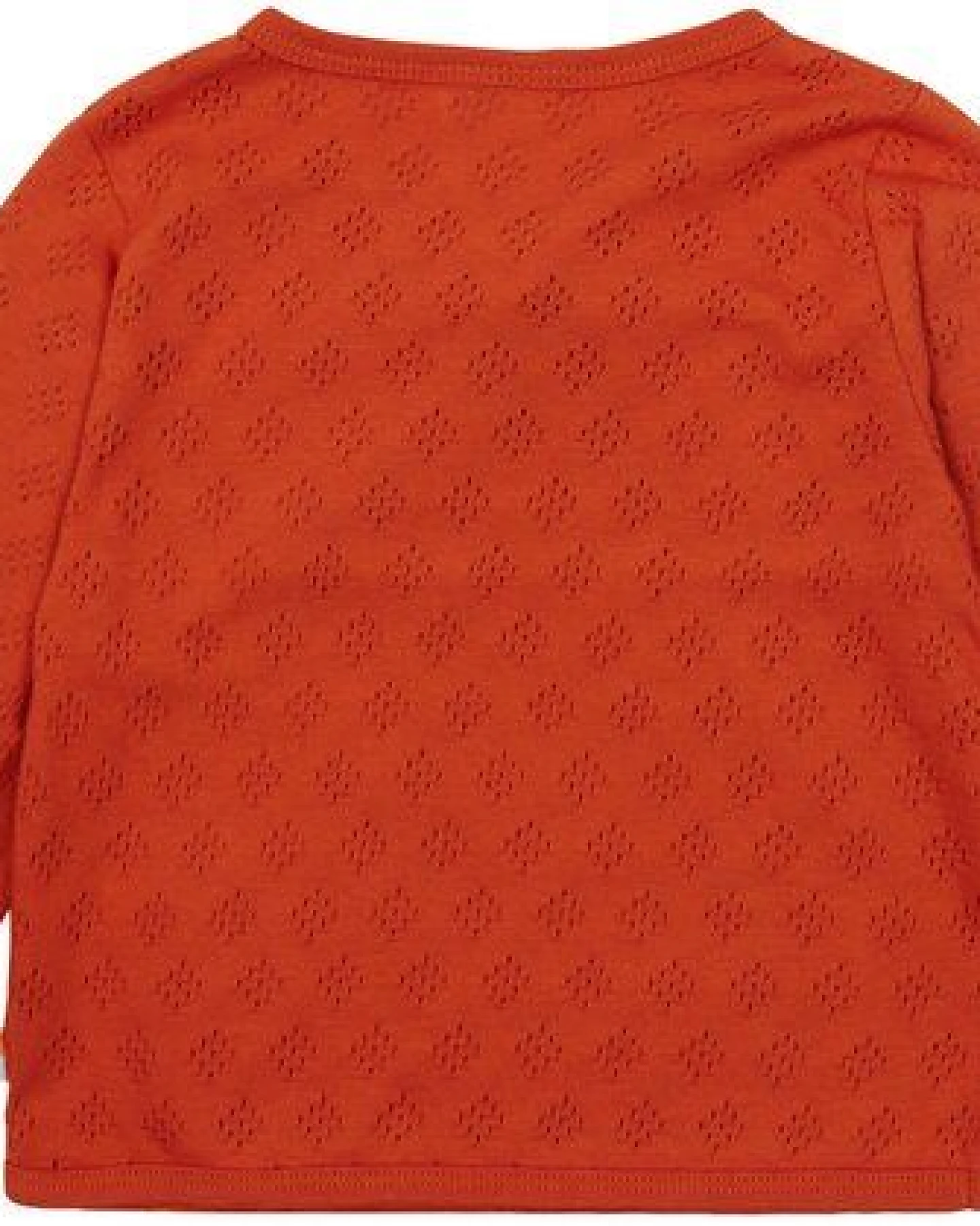 loud + proud Babys & Kinder Wickeljacke Jacquard Strick, GOTS-zertifiziert – Ansicht 2