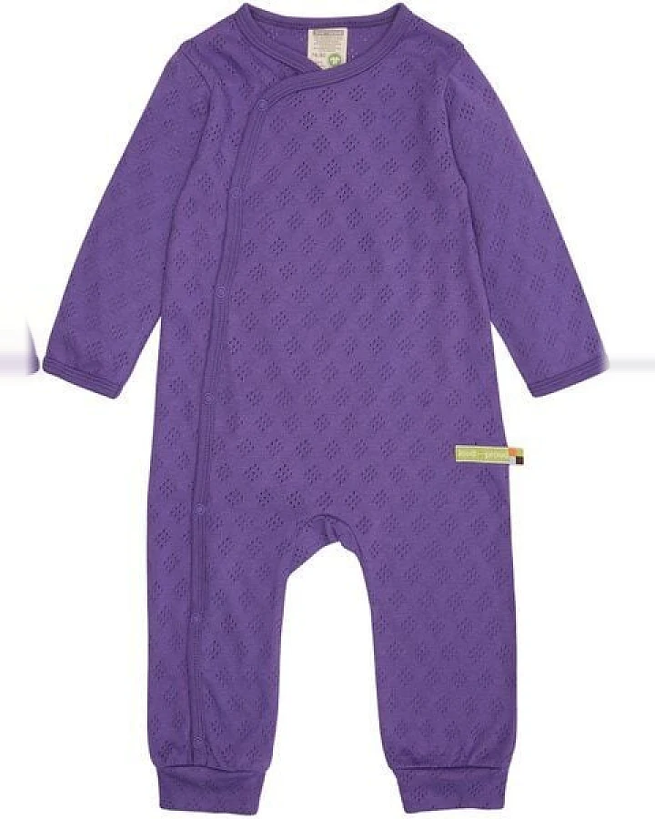 loud + proud Baby & Kinder Overall Jacquard Strick, GOTS-zertifiziert