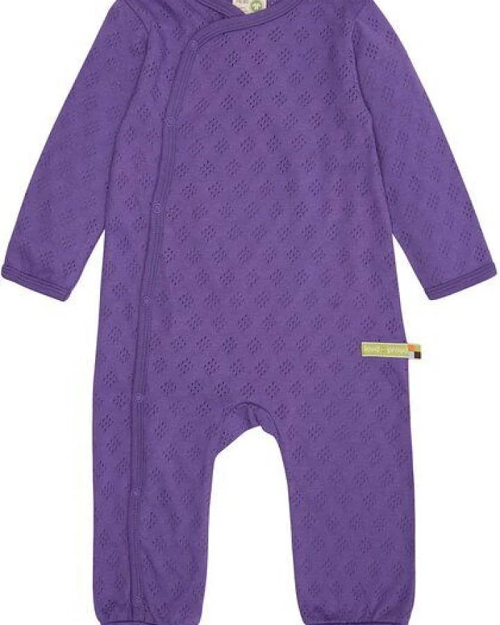 loud + proud Baby & Kinder Overall Jacquard Strick, GOTS-zertifiziert