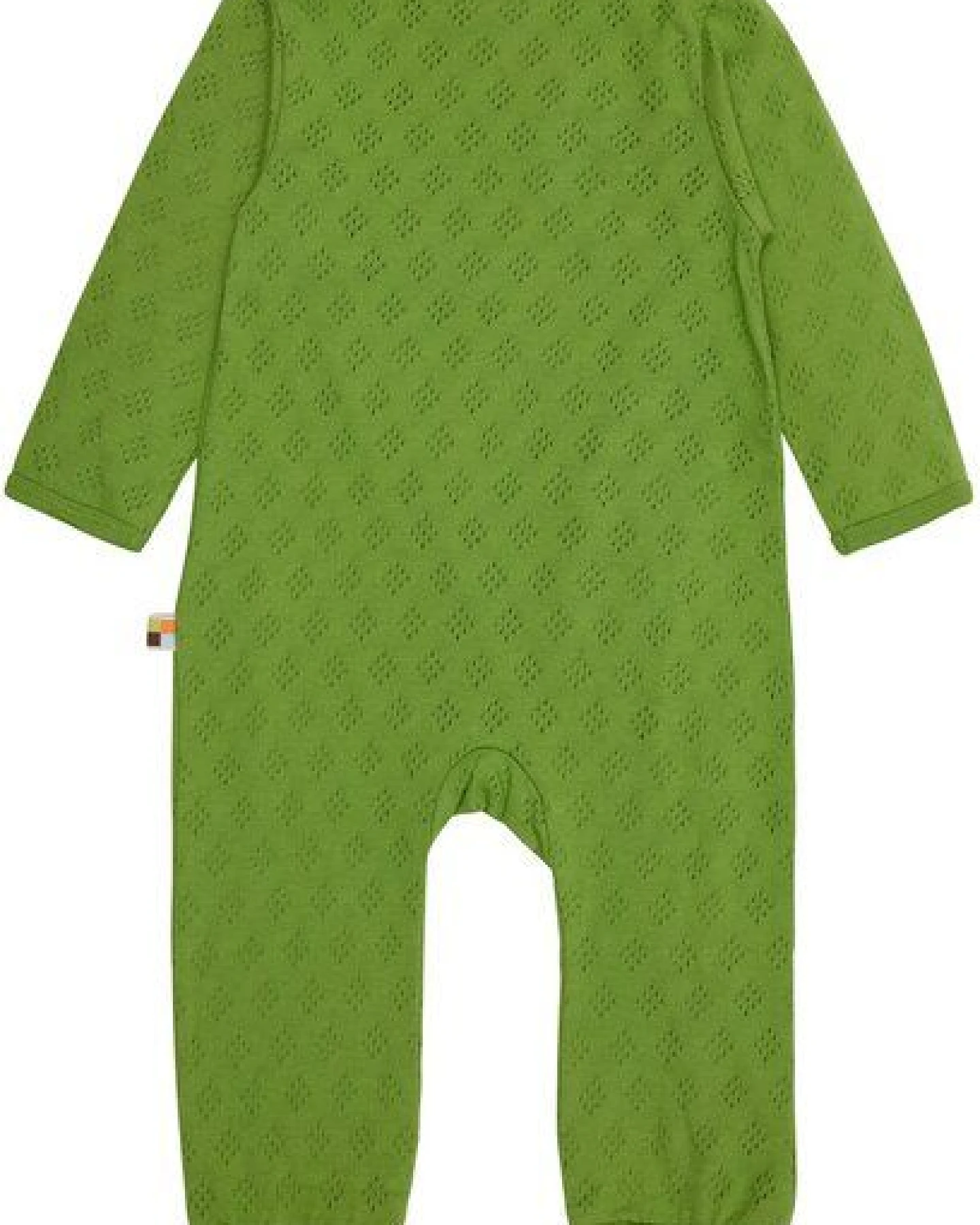 loud + proud Baby & Kinder Overall Jacquard Strick, GOTS-zertifiziert – Ansicht 2