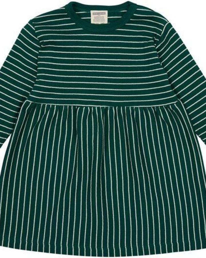 loud + proud Baby & Kinder Kleid Derby Rib, GOTS-zertifiziert