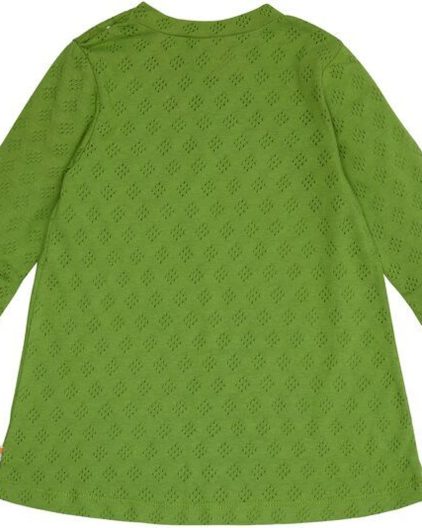 loud + proud Baby & Kinder Kleid Jacquard Strick, GOTS-zertifiziert – Ansicht 2