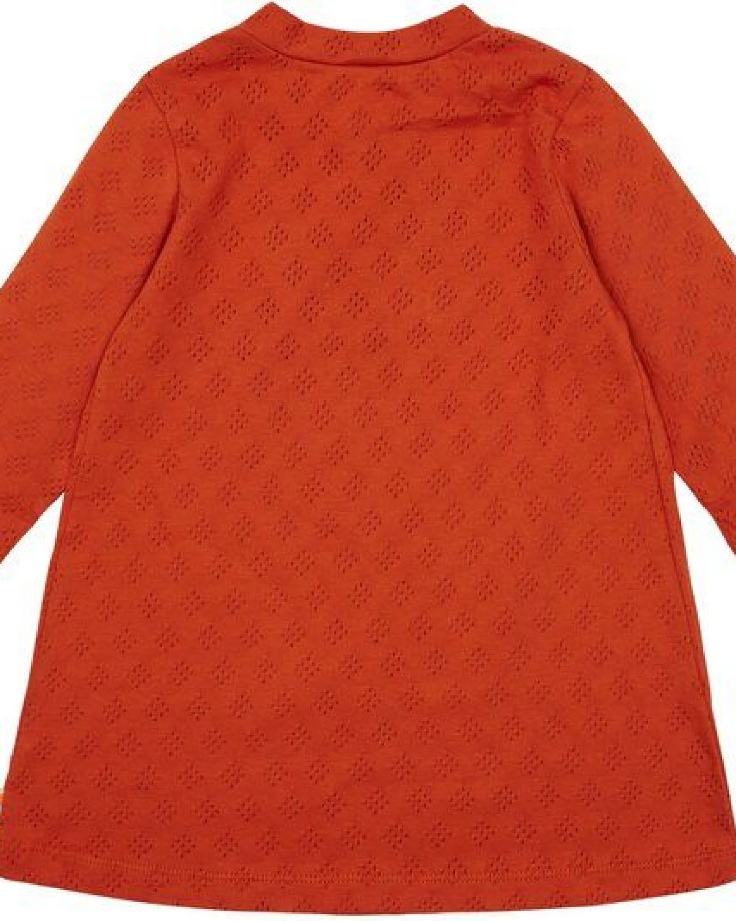 loud + proud Baby & Kinder Kleid Jacquard Strick, GOTS-zertifiziert – Ansicht 2