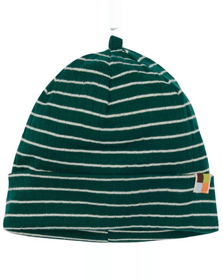 loud + proud Baby & Kinder Mütze Derby Rib, GOTS-zertifiziert
