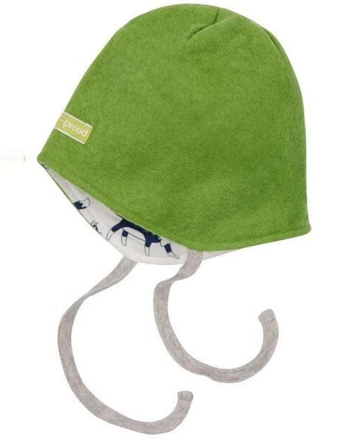 loud + proud Baby & Kinder Mütze Fleece, GOTS-zertifiziert