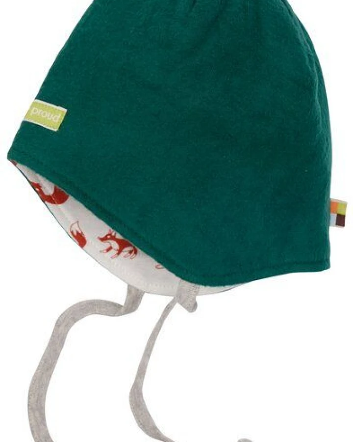 loud + proud Baby & Kinder Mütze Fleece, GOTS-zertifiziert