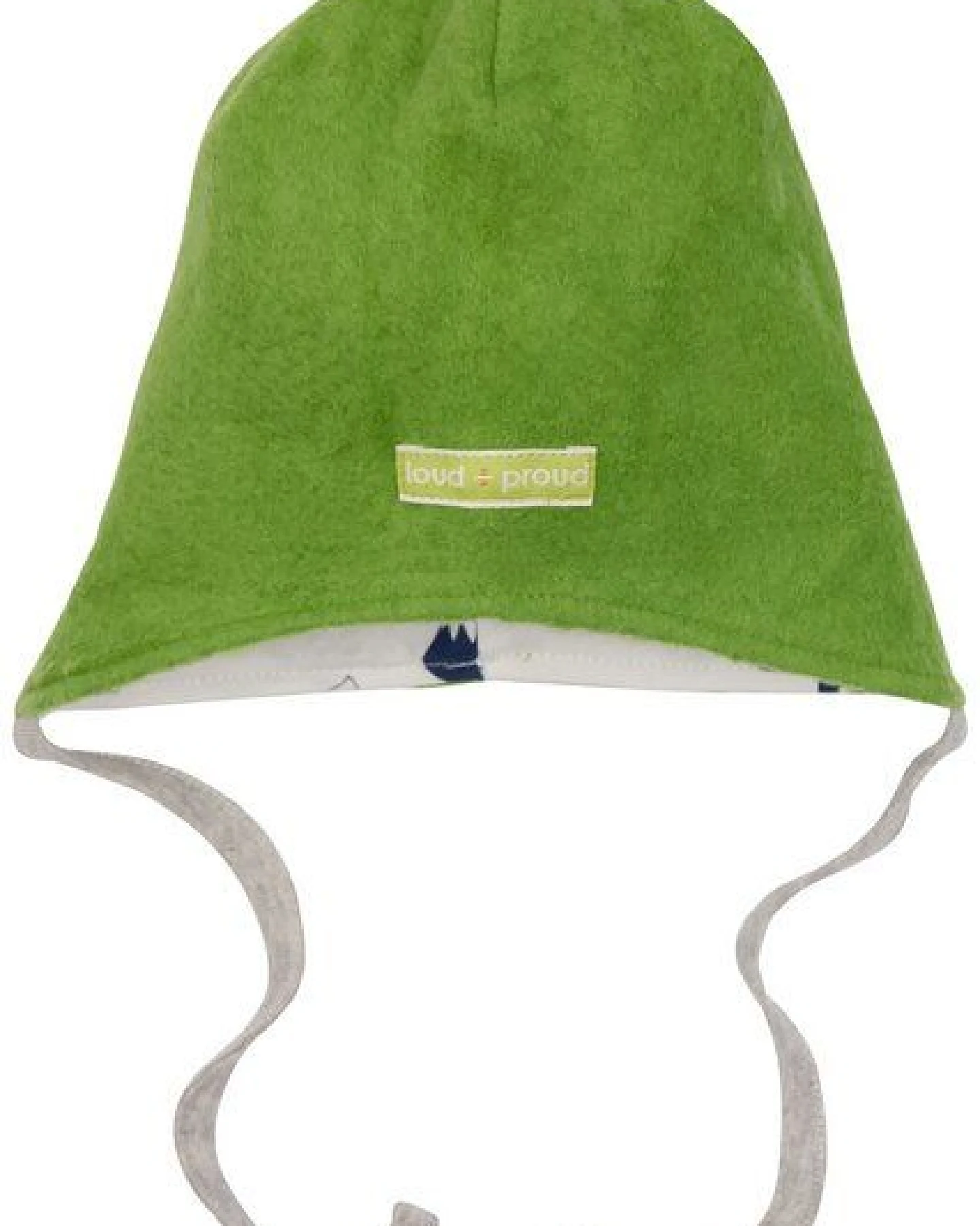 loud + proud Baby & Kinder Mütze Fleece, GOTS-zertifiziert – Ansicht 3