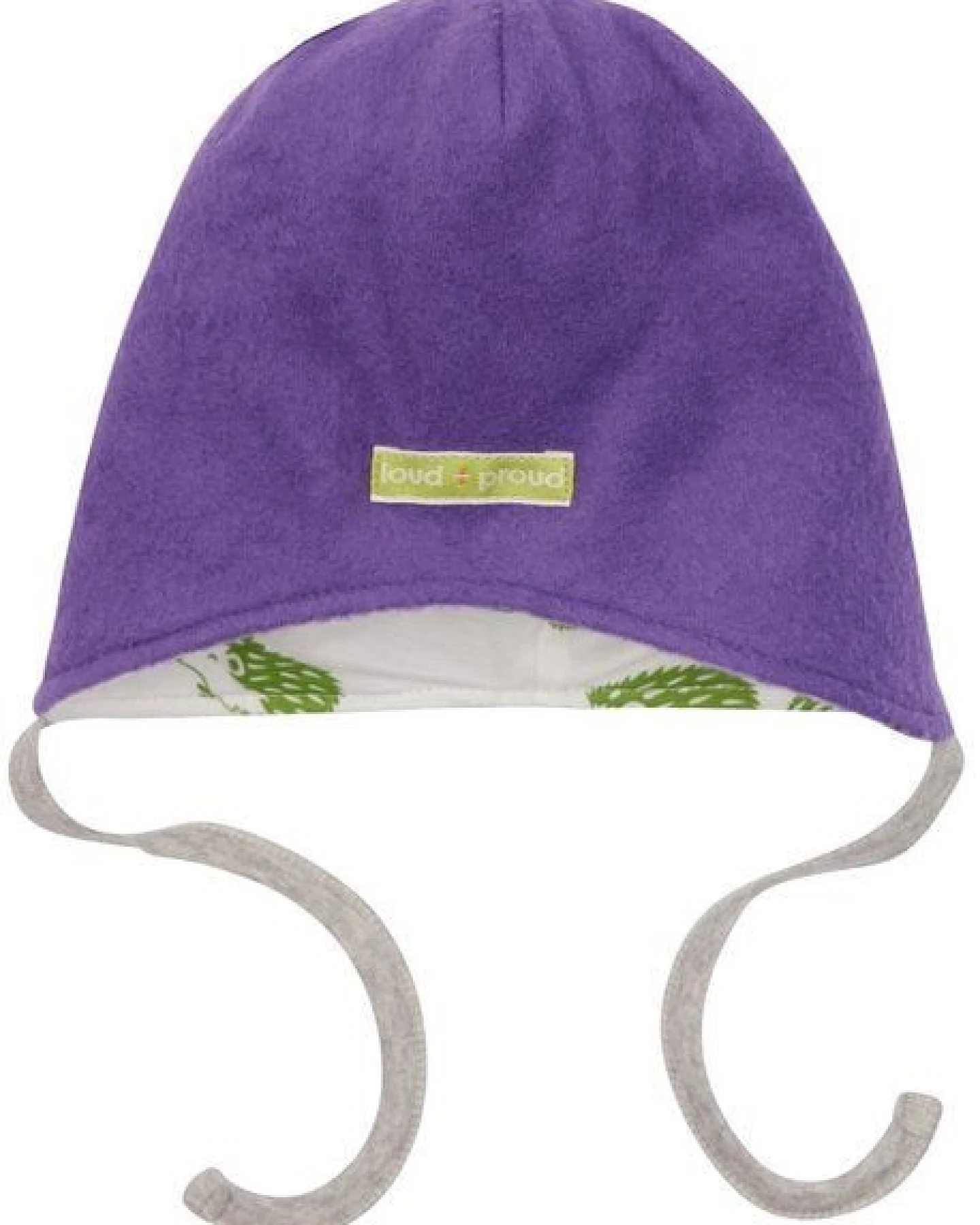 loud + proud Baby & Kinder Mütze Fleece, GOTS-zertifiziert – Ansicht 3